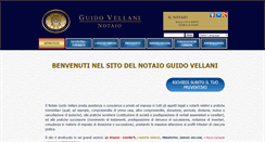 Desktop Screenshot of notaiovellani.it