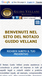 Mobile Screenshot of notaiovellani.it